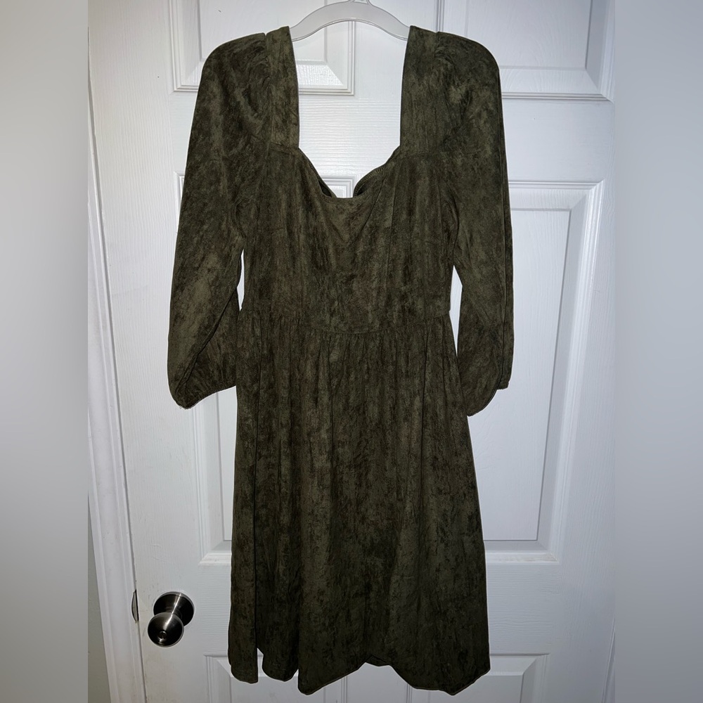 Hunter green Dress boutique NWT